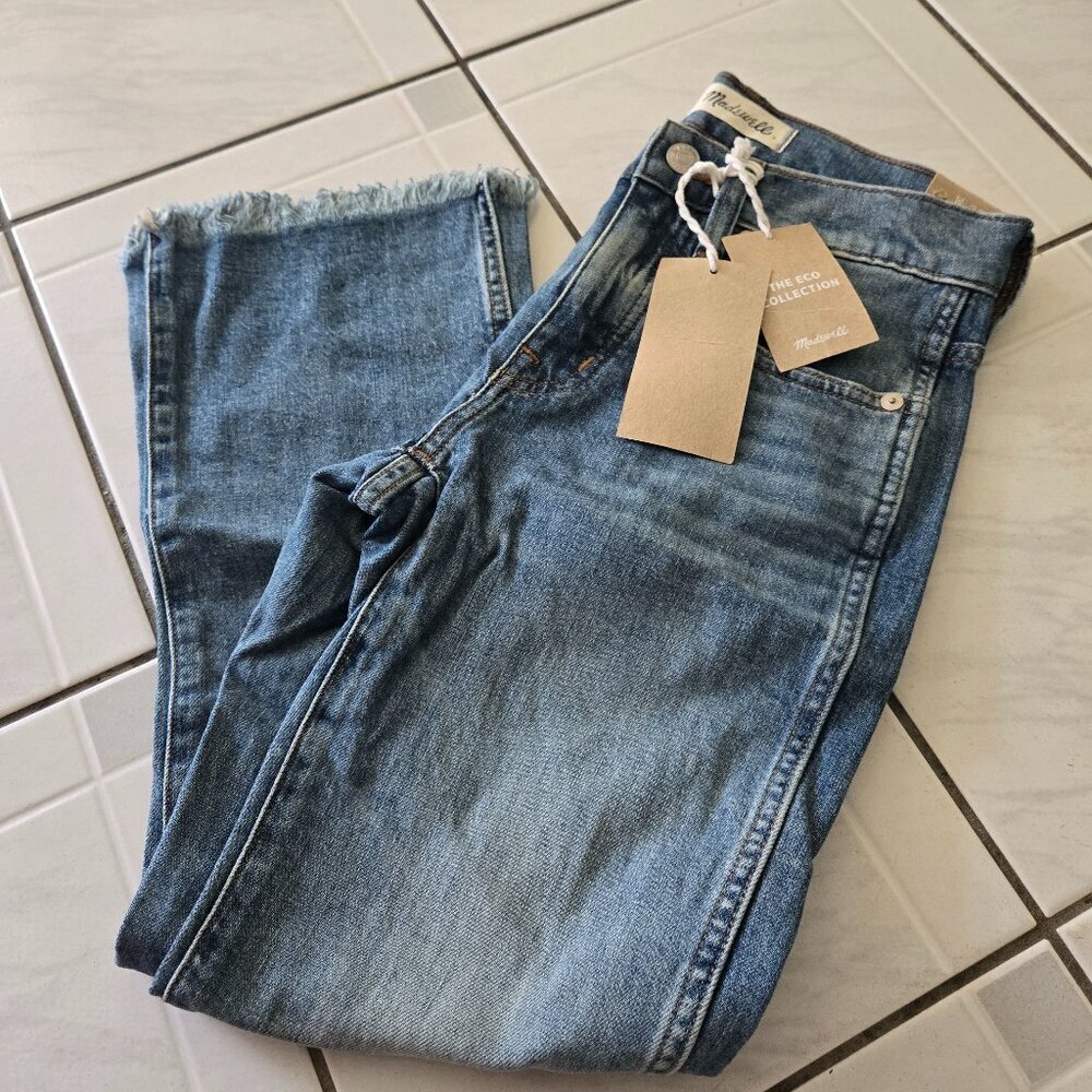 NWT Madewell Cali Demi Boot Jeans Comfort Stretch Eco Edition 23P